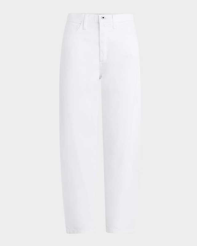 The Nikki Mid-Rise Barrel Jeans